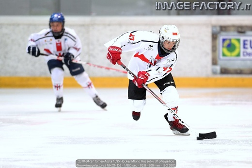 2018-04-27 Torneo Aosta 1695 Hockey Milano Rossoblu U15-Valpellice